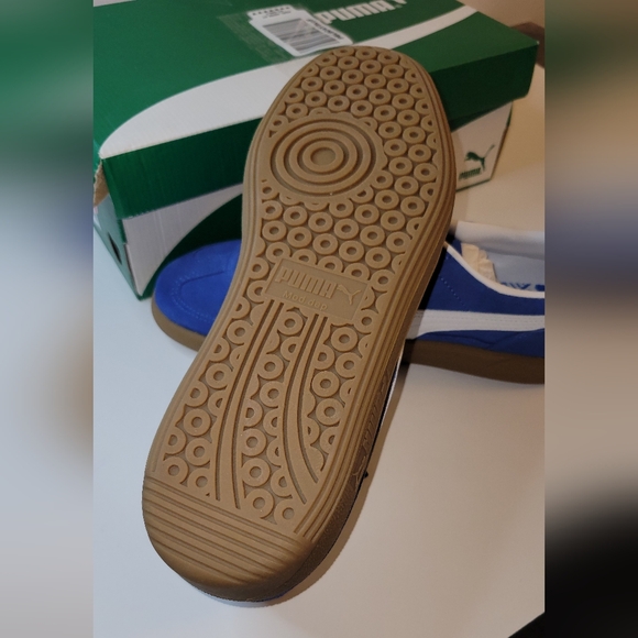 NEW Puma Palermo Lace Up Men's Blue Casual Sneakers Size 10.5 - Picture 6 of 12